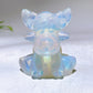 2.3" Natural Crystal Deer Carving Wholesale New Arrival