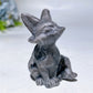 2.1"-2.3" Crystal Fox Carving Crystal Healing Bulk Wholesale