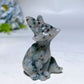 2.1"-2.3" Crystal Fox Carving Crystal Healing Bulk Wholesale