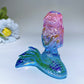 2.8"Angel Aura Crystal Mermaid Carvings Bulk Wholesale