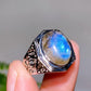 Copper Coated Plated Labradorite Ring Wholesale New Arrival