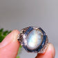 Copper Coated Plated Labradorite Ring Wholesale New Arrival