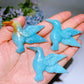 2.2" Sky Blue Hummingbird Carving Crystal Healing Bulk Wholesale