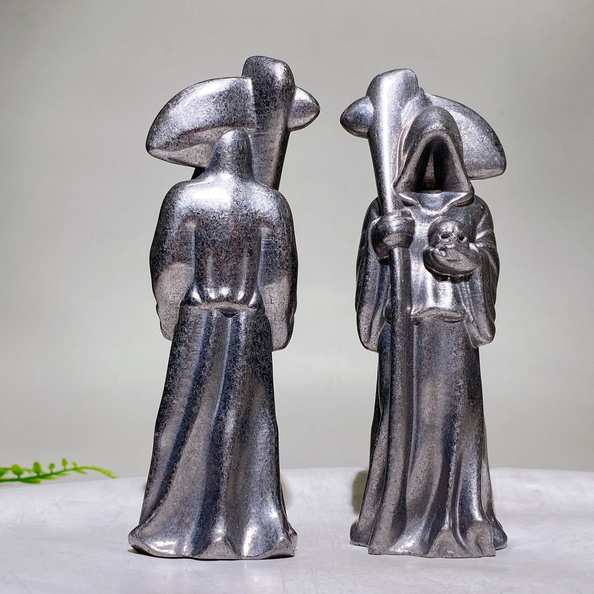 5.5" Shungite Death Carving Wholesale New Arrival