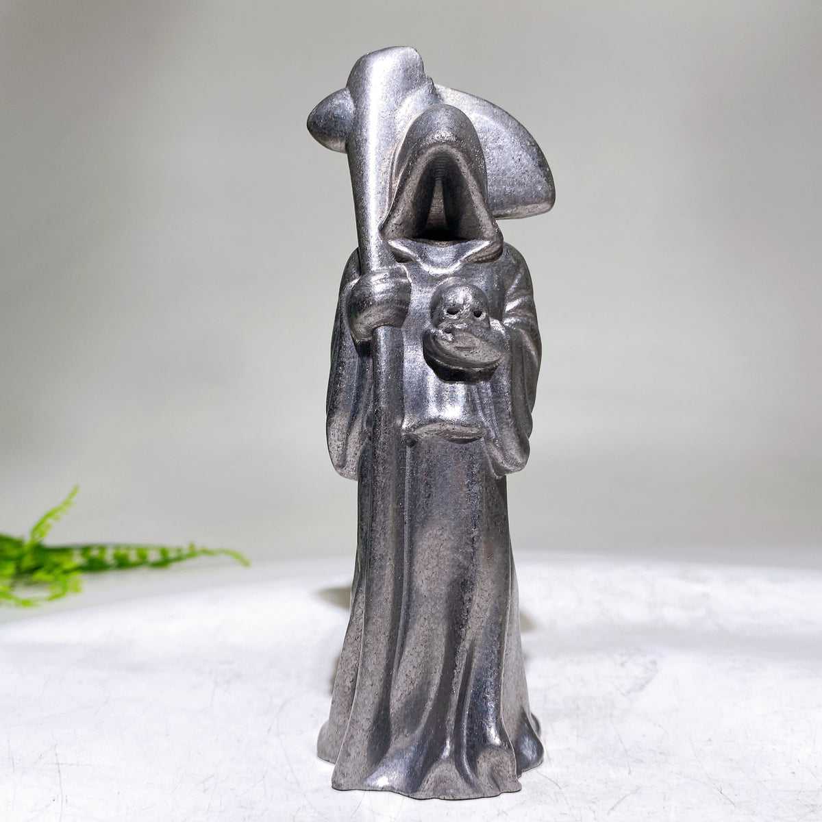 5.5" Shungite Death Carving Wholesale New Arrival