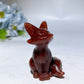 2.1"-2.3" Crystal Fox Carving Crystal Healing Bulk Wholesale