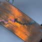 42cm Large Sunset Flash Labradorite Tower with Wooden Stand Bulk Wholesale