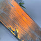 42cm Large Sunset Flash Labradorite Tower with Wooden Stand Bulk Wholesale