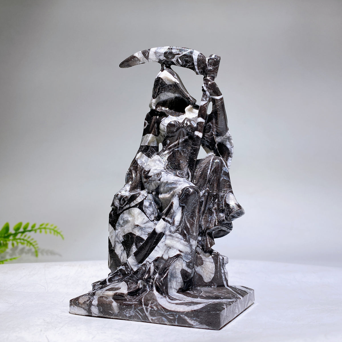 5.1" Jade Death Carving Wholesale New Arrival