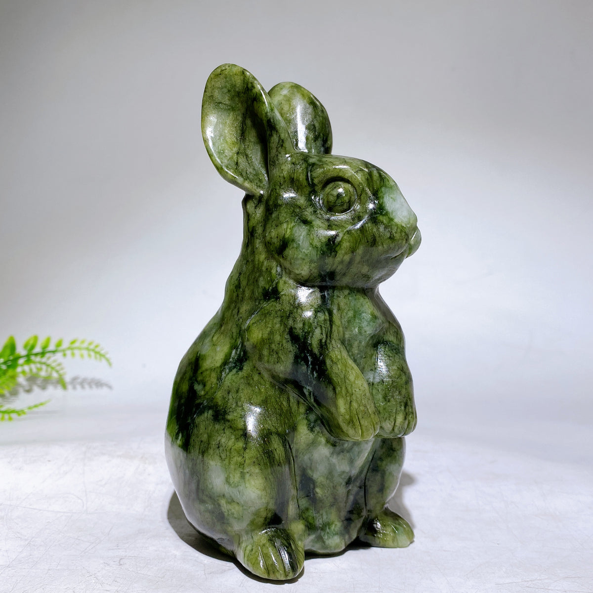 5.9" Serpentine Rabbit Carving Wholesale New Arrival