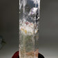 21cm Unique Rainbow Garden Quartz Tower Growing with Blue Needles and Inclusions