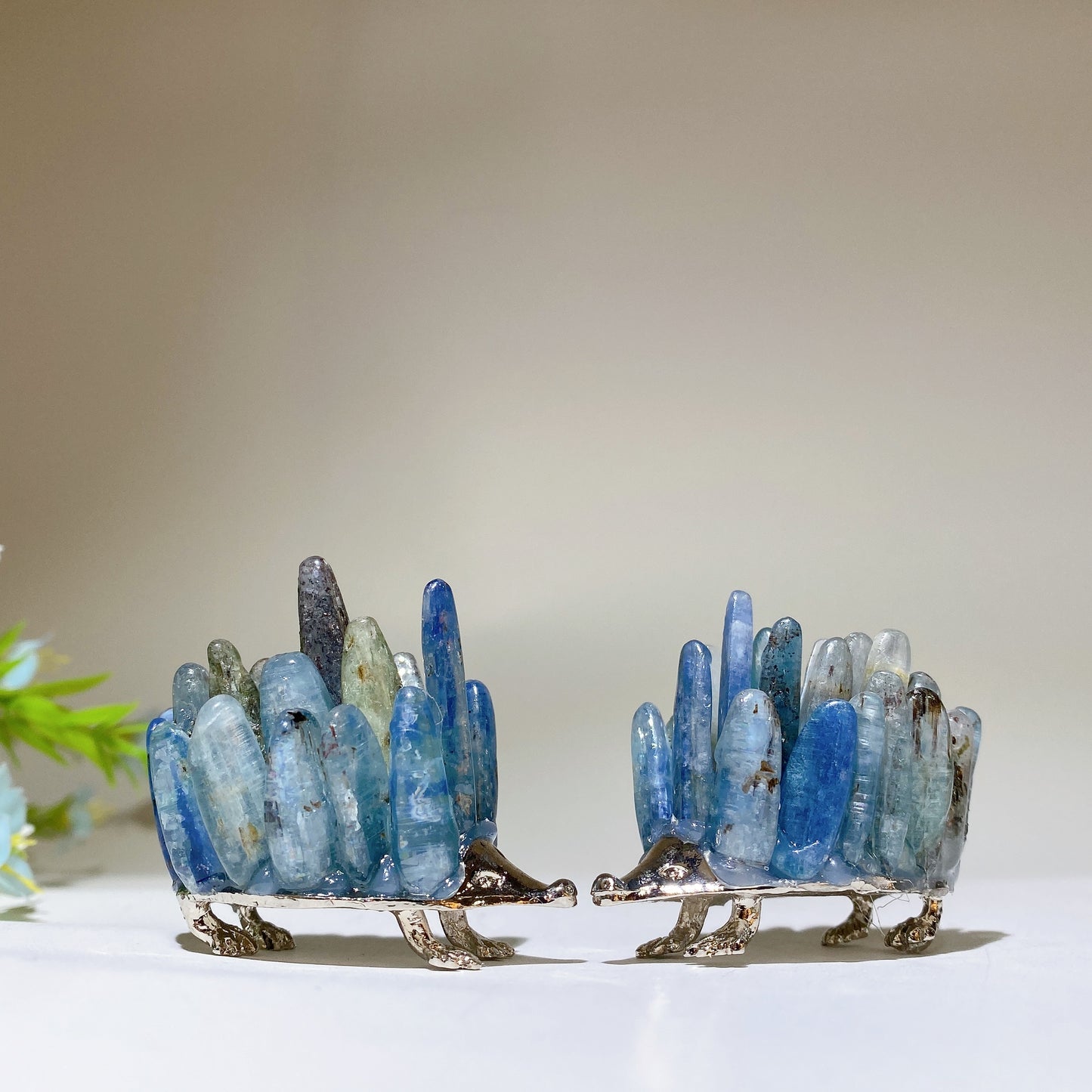 1.9" Blue Kyanite Hedgehog Free Form Crystal Healing Bulk Wholesale