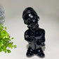 5.4" Black Obsidian Killer Carvings Bulk Wholesale