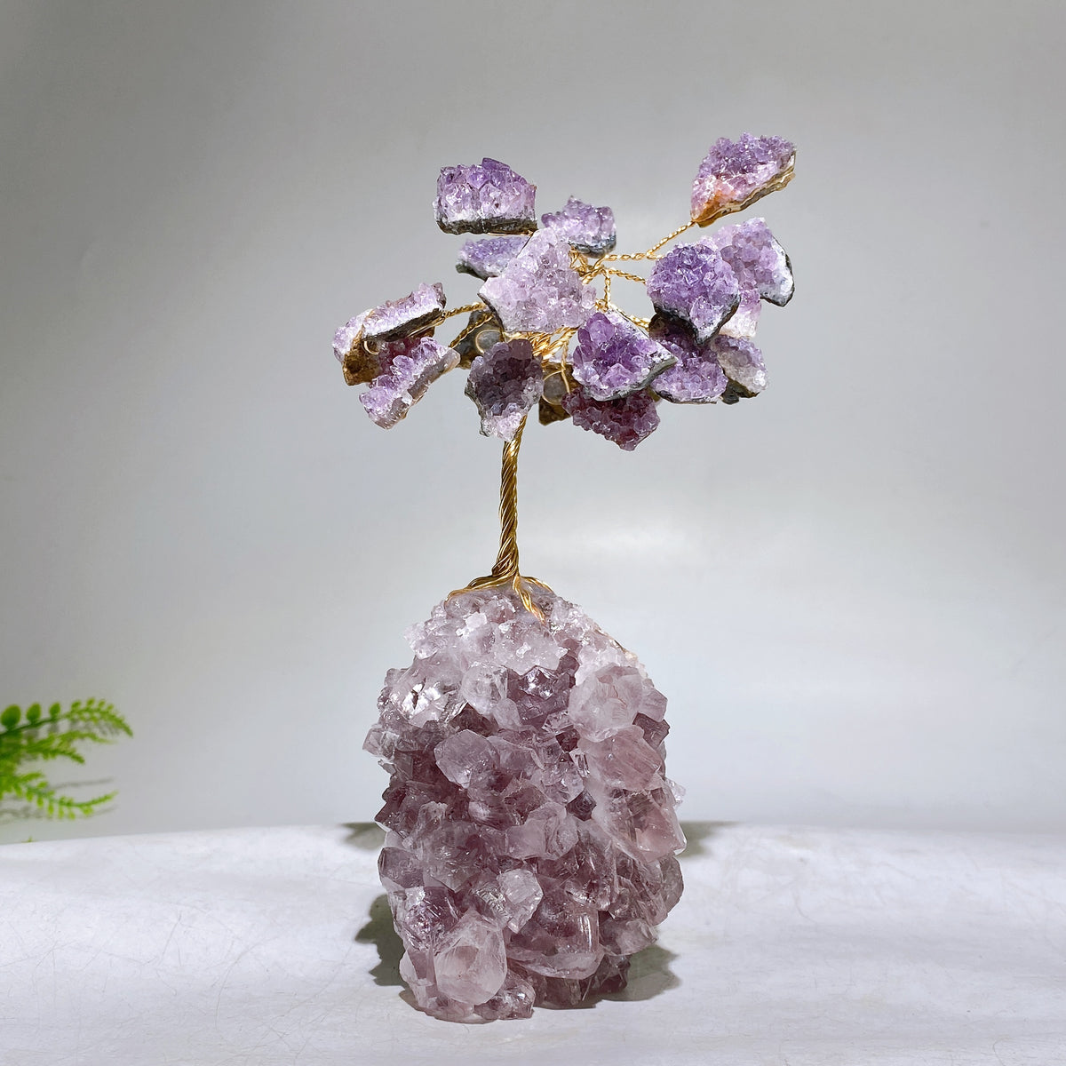 Natural Amethyst Clusters Tree Wholesale New Arrival