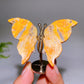 Crystal Butterfly with Fixed Metal Stand Crystal Healing Bulk Wholesale