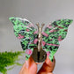 Natural Crystal Butterfly with Fixed Metal Stand Wholesale New Arrival