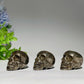 1.3" Pyrite Skull Carvings Crystal Healing Bulk Wholesale