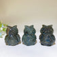 1.9" Labradorite Panda Owl Hello Kitty Carvings Bulk Wholesale