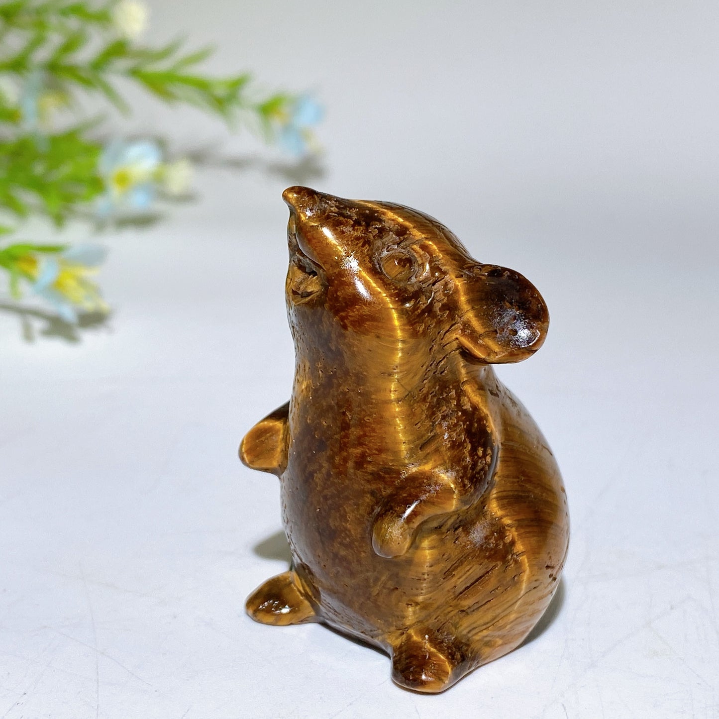 2.0" Crystal Mouse Carvings Bulk Wholesale