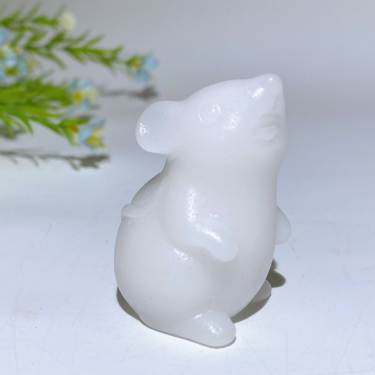 2.0" Crystal Mouse Carvings Bulk Wholesale