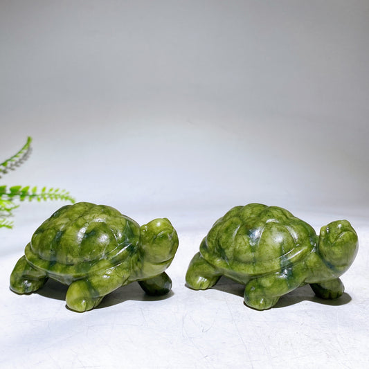 3.1" Serpentine Tortoise Carving Wholesale