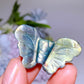 Labradorite Blue Chalcedony Butterfly Carving Crystal Healing Bulk Wholesale