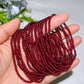 3mm Garnet Bracelet Crystal Healing Bulk Wholesale