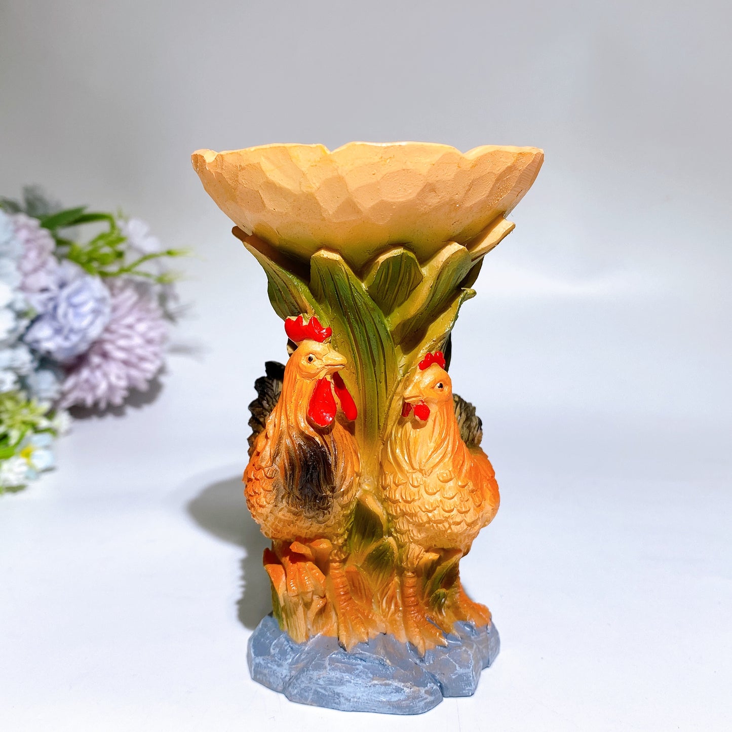 4.5" Resin Stand Crystal Healing Bulk Wholesale