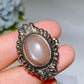 Cooper Silver Plated Crystal Poison Ring Crystal Healing Bulk Wholesale