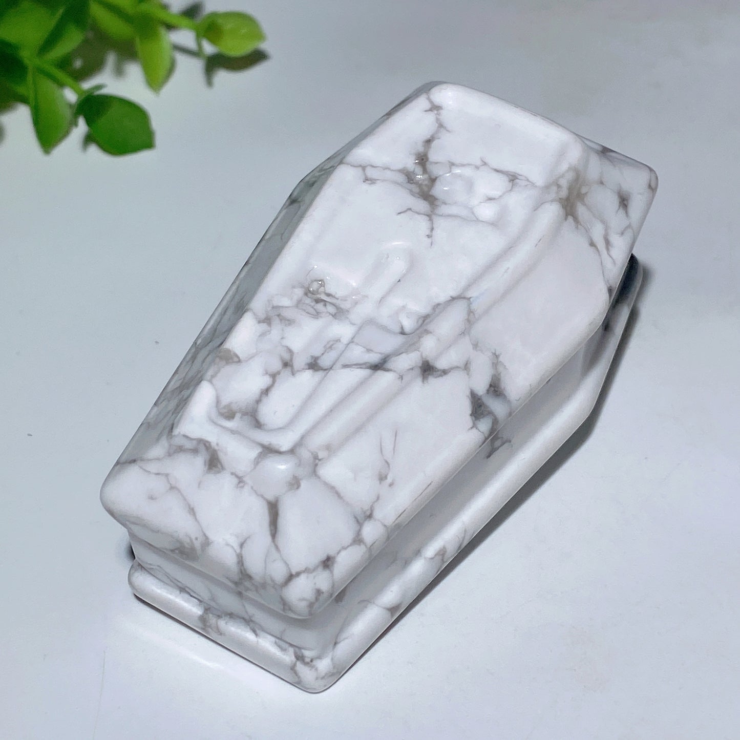 3.0" Mixed Crystal Coffins Carvings for  Halloween Bulk Wholesale