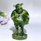 3.9"-5.9" Serpentine Cartoon Character Carving Crystal Healing Bulk Wholesale