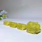 13cm Lemonite Jade Four-Pieces Train Carvings Bulk Wholesale