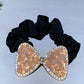 Crystal Chips Bowknot Scrunchies Crystal Healing Bulk Wholesale