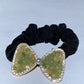 Crystal Chips Bowknot Scrunchies Crystal Healing Bulk Wholesale