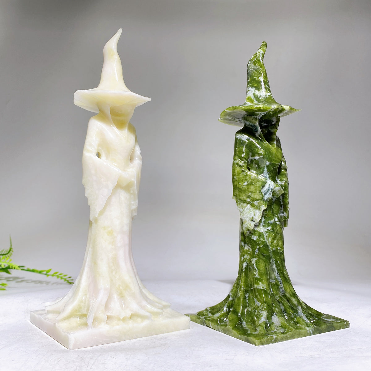 21cm Natural Jade Witch Carving Wholesale