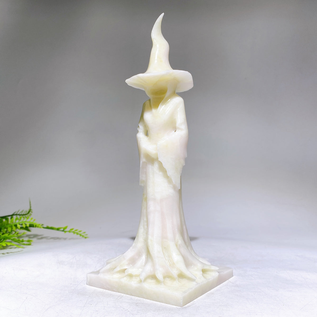 21cm Natural Jade Witch Carving Wholesale