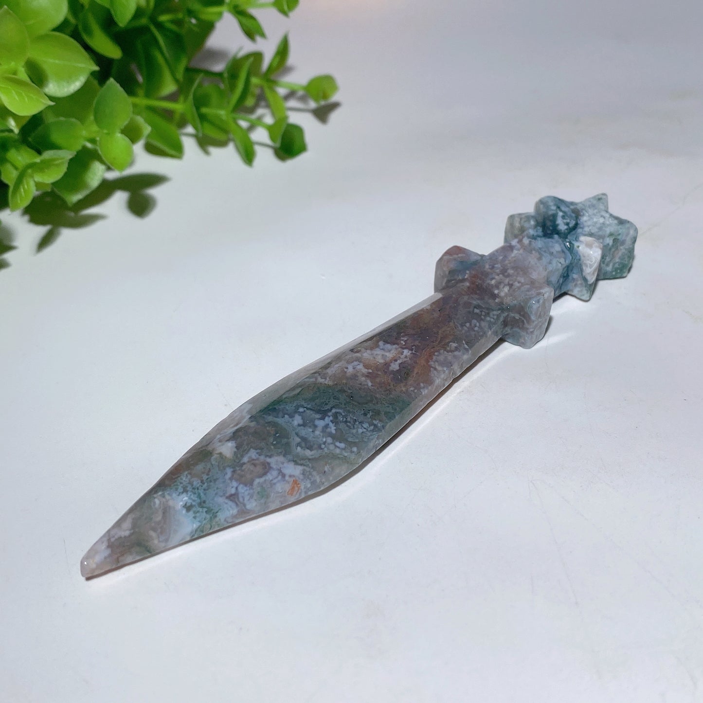 5.1" Mixed Crystal Sword Carvings Bulk Wholesale