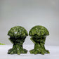 2.4" Serpentine Tree with Skull Face Carving Wholesale