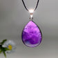 35mm Amethyst Water Drop Shape Pendant Bulk Wholesale