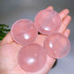 1.8"-2.0" High Quality Rose Quartz Round Palm Wholesale