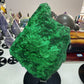 42cm Large Unique Raw Malachite Specimen with Stand