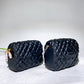 3.1" Black Obsidian Bag Carving with Bag Chain Wholesale