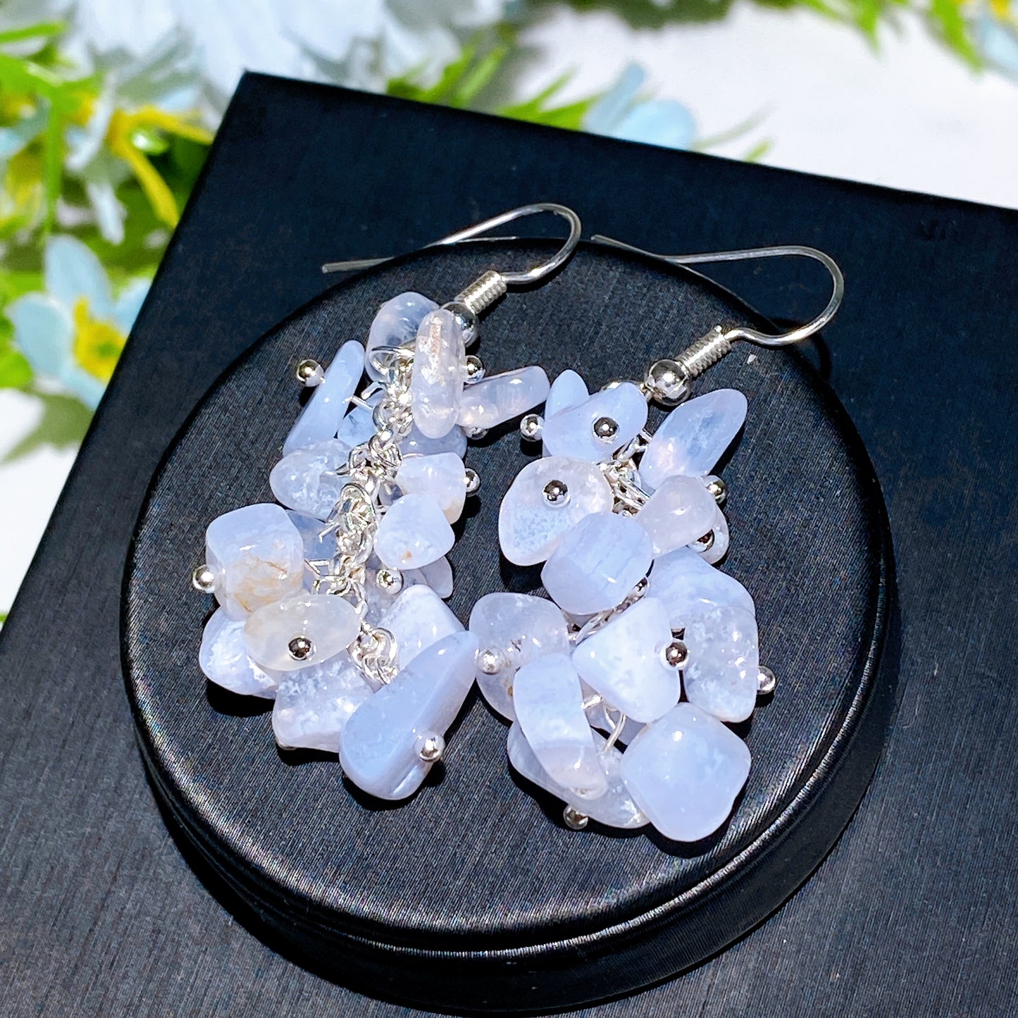 Crystal Chips Earring Crystal healing Bulk Wholesale