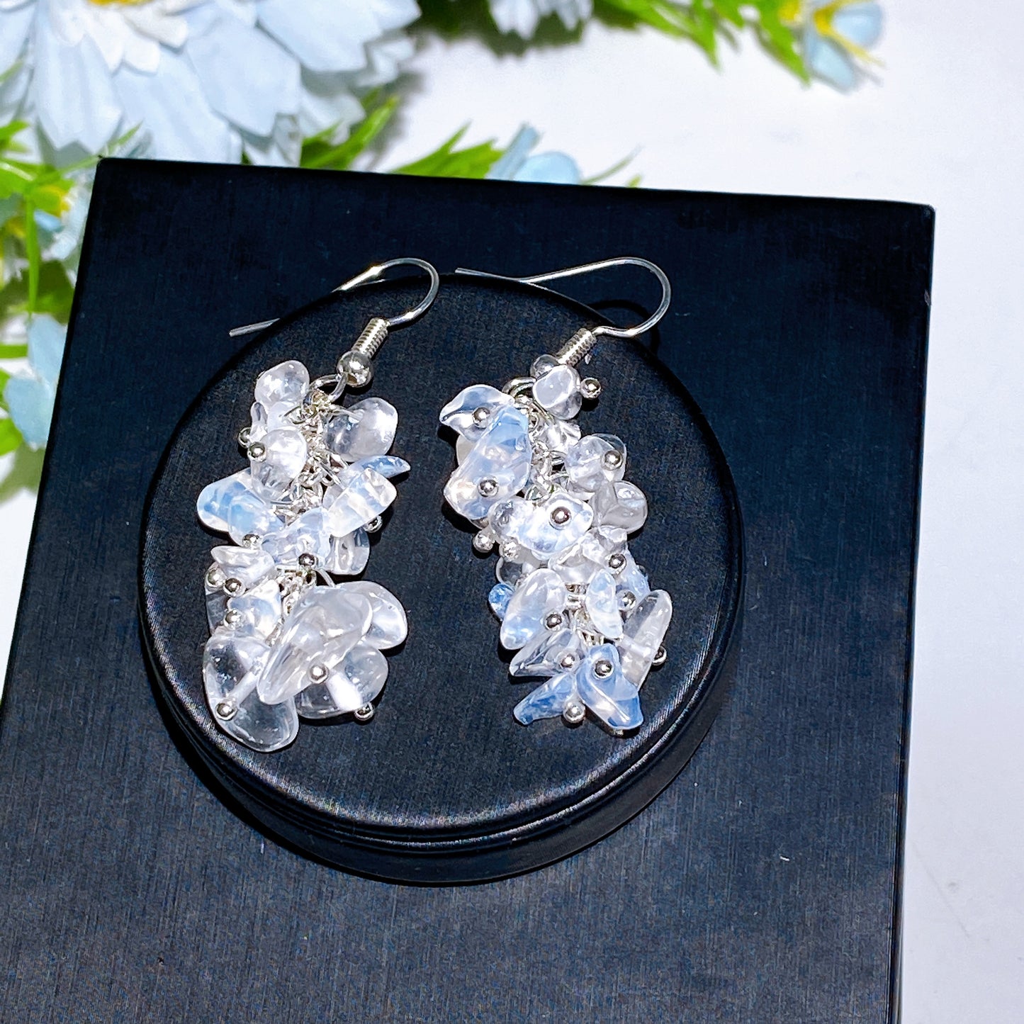 Crystal Chips Earring Crystal healing Bulk Wholesale