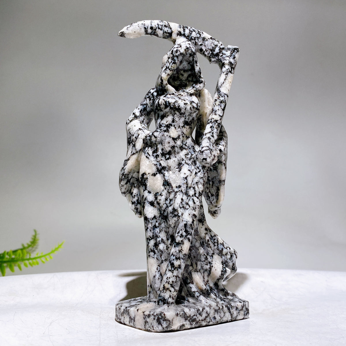 5.8" Jade Death Carving Wholesale