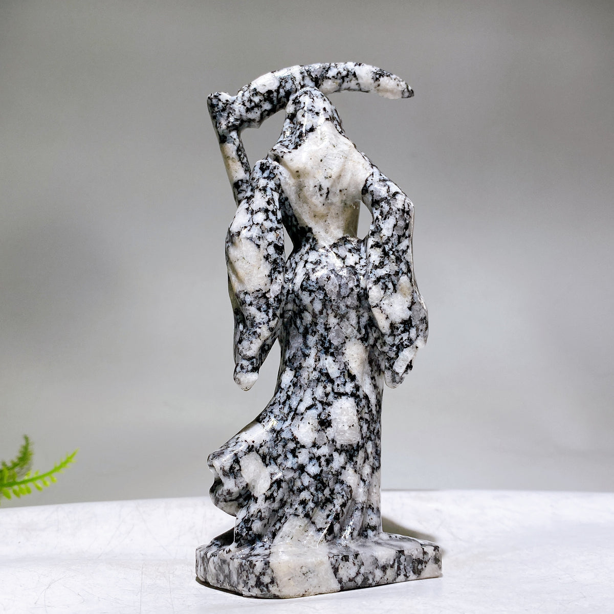5.8" Jade Death Carving Wholesale