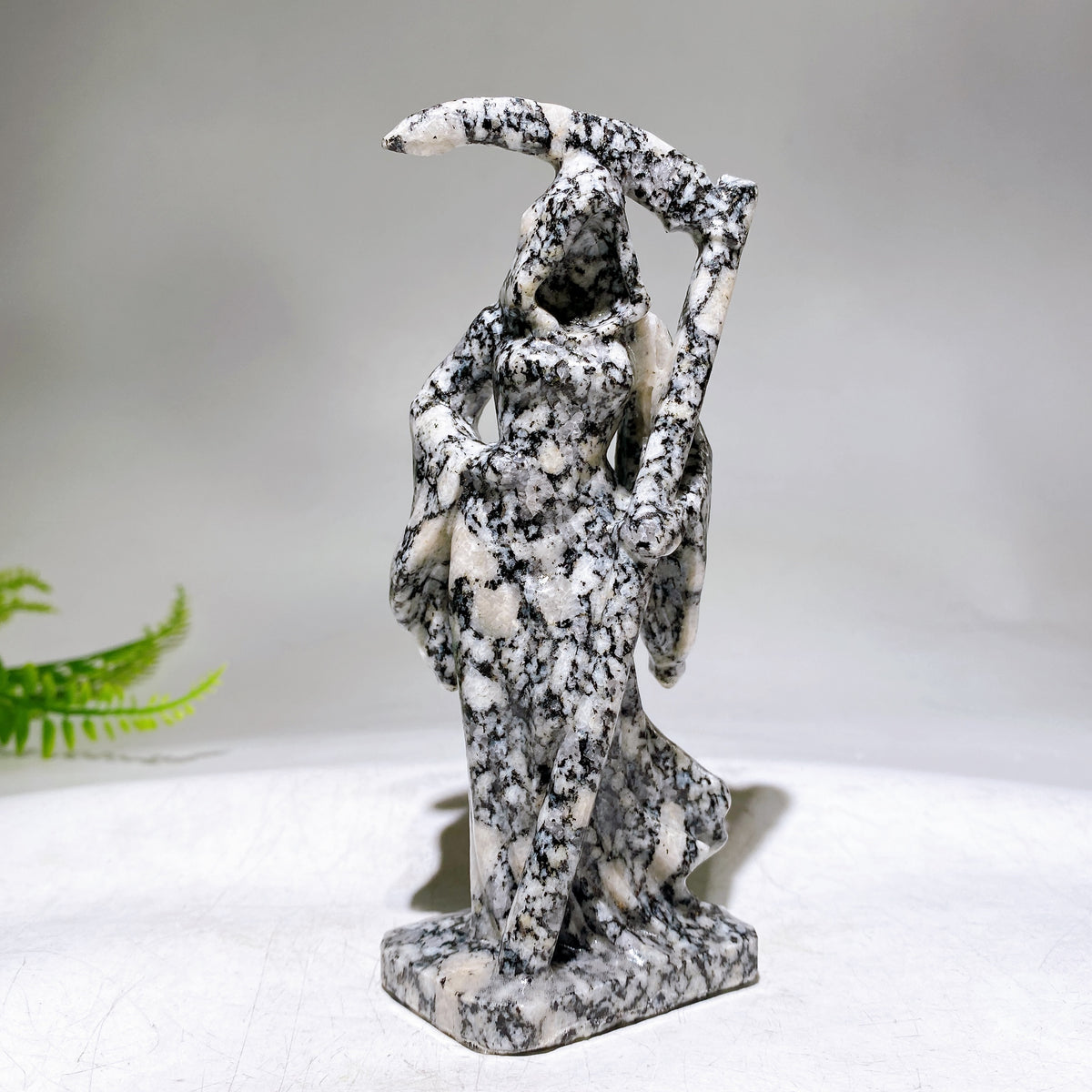 5.8" Jade Death Carving Wholesale