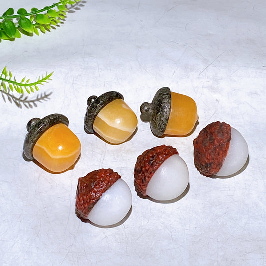 1.4"-1.6" Crystal Litchi Arcon Carving Wholesale
