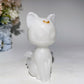 3.8" Mixed Crystal Cat Carvings Bulk Wholesale