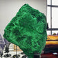 42cm Large Unique Raw Malachite Specimen with Stand